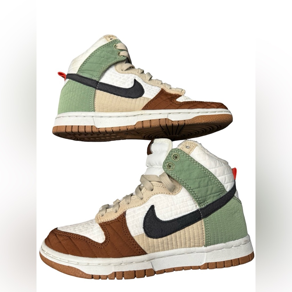 Nike Dunk High Summit White Women's Size 5 Classic High-Top Sneakers Retro Heat!